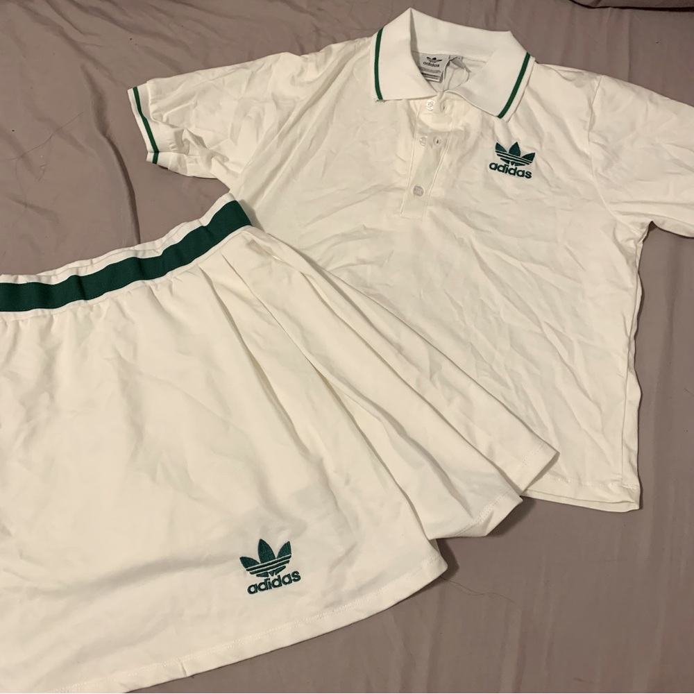 Adidas Golf Polo Shirts and Skorts Set